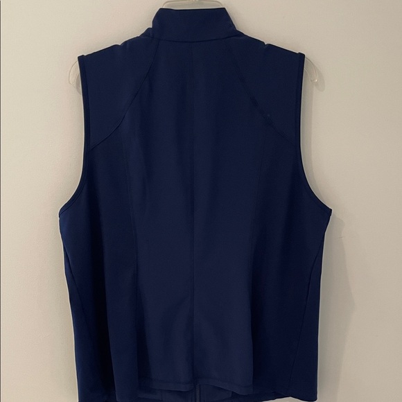 Chico’s Navy Sleeveless Vest - Picture 4 of 7